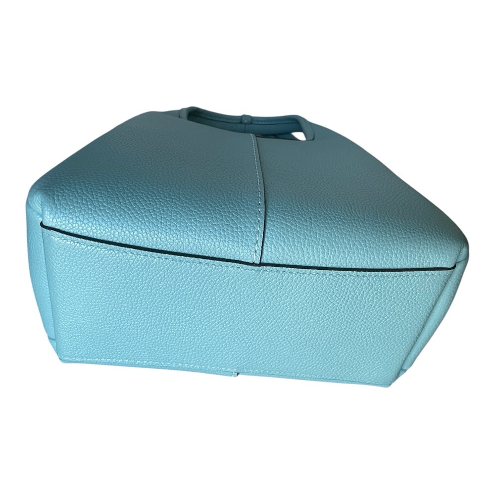 Coach Lana 23 Aquamarine Blue Leather Handbag Crossbody Bag Rare Color NWOT - Picture 7 of 13